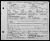 Death certificate of Thomas Benjamin JOHNSTON